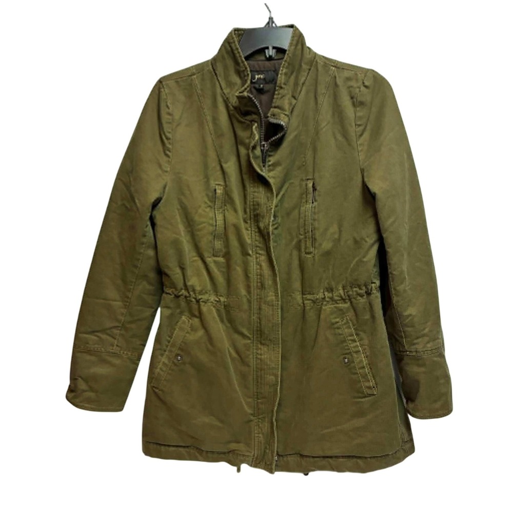 June Utility Field Jacket Womens Small Olive Green Military Gorpcore Quilted